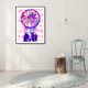 thumbnail image 3 of Cuadros Decorativos Kit de pintura de diamante 5D Dream Catcher Full Round Drill DIY Wall Art (A5212) Likrtyny embutido en tela, 3 of 6
