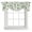 Green Beige, variant on Tie Up Valances for Windows, Green Olive Branches Adjustable Valance Curtains Window Treatment for Living Room, Spring Pastoral Leaves Botanical Rod Pocket Kitchen Curtains & Drapes 60x18 Inch