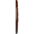 thumbnail image 4 of Ekena Millwork 20 7/8"OD x 3 5/8"ID x 1 5/8"P Palmetto Ceiling Medallion (Fits Canopies up to 5"), Hand-Painted Burnished Mahogany Crackle, 4 of 7