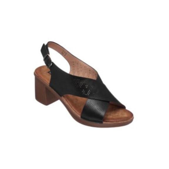 Women's Lala Cross Strap Heeled Sandal