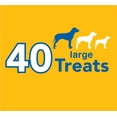 thumbnail image 4 of PEDIGREE DENTASTIX Large Dental Dog Treats Beef Flavor, 2.08 lb. Value Pack (40 Treats), 4 of 9