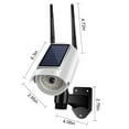 thumbnail image 3 of Fiudx Luz Solar con Sensor de Movimiento, Fotosensible de Alta Sensibilidad, Resistente Al Agua Ip66, para Exteriores, Ideal para Paredes de Jardín y Garaje, Fácil Instalación, 16 X 10,3 X 7,5 Cm., 3 of 6
