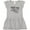 AC-Heather Grey, variant on Inktastic Though She Be but Little She is Fierce Quote Shakespeare Girls Toddler Dress