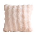 thumbnail image 2 of Zynviq Decorative Pillow Covers Pink 18x18inch Couch Pillow Covers Solid Color Square with Zipper Polyester, 2 of 7