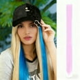 thumbnail image 4 of 22 Inch Synthetic Clip In Hair Extensions Straight Style Wig For Party Hairpieces Easy To Wear, 4 of 4