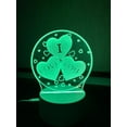 thumbnail image 2 of LED Heart Night Lamp "I Love You" Design, 2 of 7
