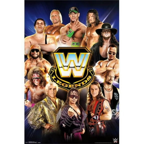 Posterazzi WWE Legends - Group 14 24” x 36” Poster