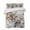 White Light Brown, variant on Quilts Twin XL Size, Country Owl Soft Comforter Bedding Set for Bed, Farmhouse Sping Floral Botanical Postmark Lightweight Quilted Bedspread with Pillow Cover(2 Pieces) for All Season, 68x98 Inch