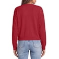 thumbnail image 4 of Sundazz Women's Long Sleeve Cardigan Sweaters Lightweight Button Up Sweaters Knit Fall Tops Fashion Clothes, 4 of 8