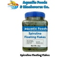 thumbnail image 2 of Aquatic Foods Inc. Premium Spirulina Flakes for African Cichlids, All Central and South American Cichlids, Koi, All Community Tropical Fish also Pellet Mix, Wafer Mix Included…2oz, 2 of 2