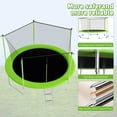 thumbnail image 3 of Ovatoys 1400LBS 14FT Trampoline for Adults and Kids,Trampoline with Enclosure,Light,Recreational Trampoline with Ladder, Heavy Duty Trampoline Capacity for 6-7 Kids, 3 of 6