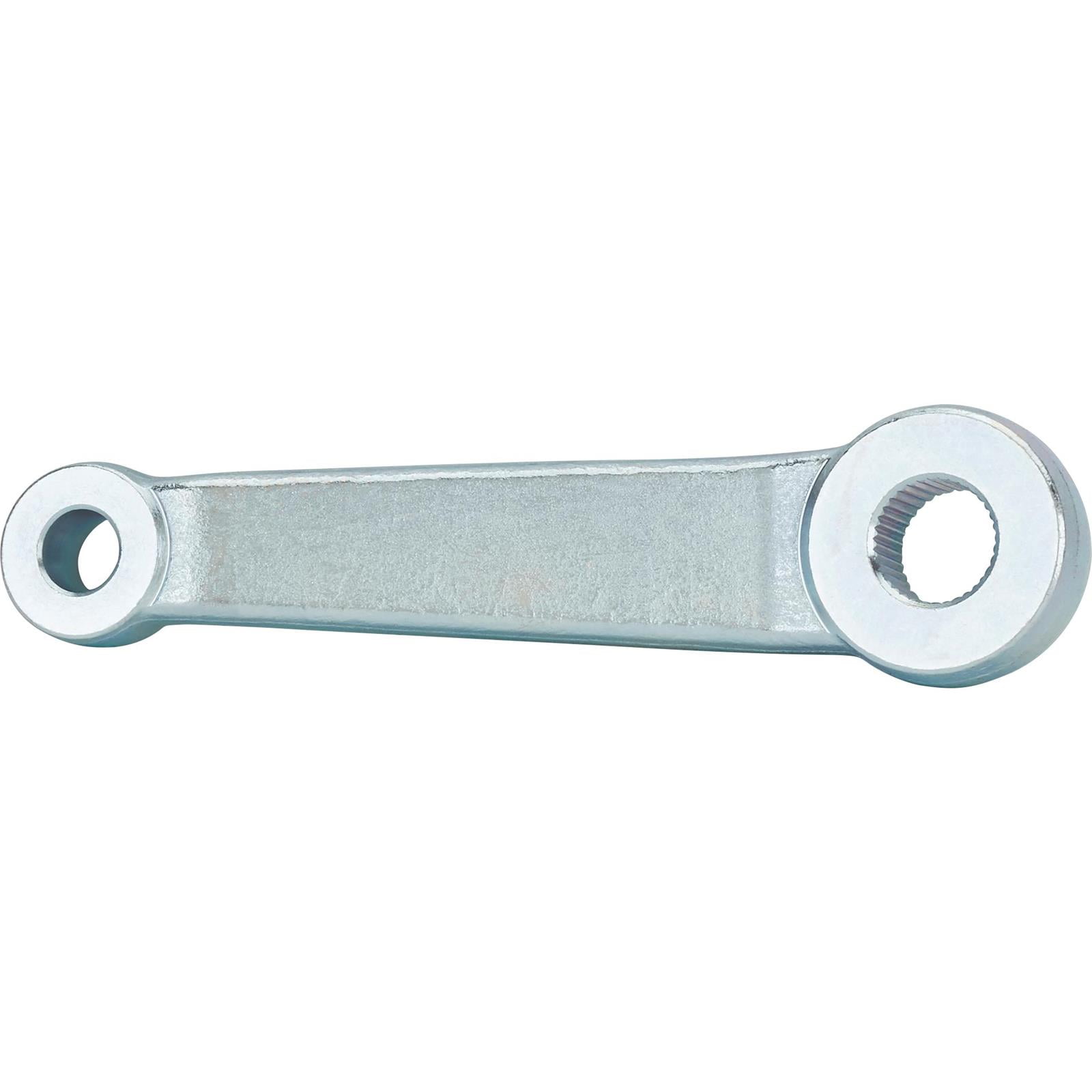 2 In Offset Vega Pitman Steering Arm, Tapered for Tie Rod, Zinc Finish