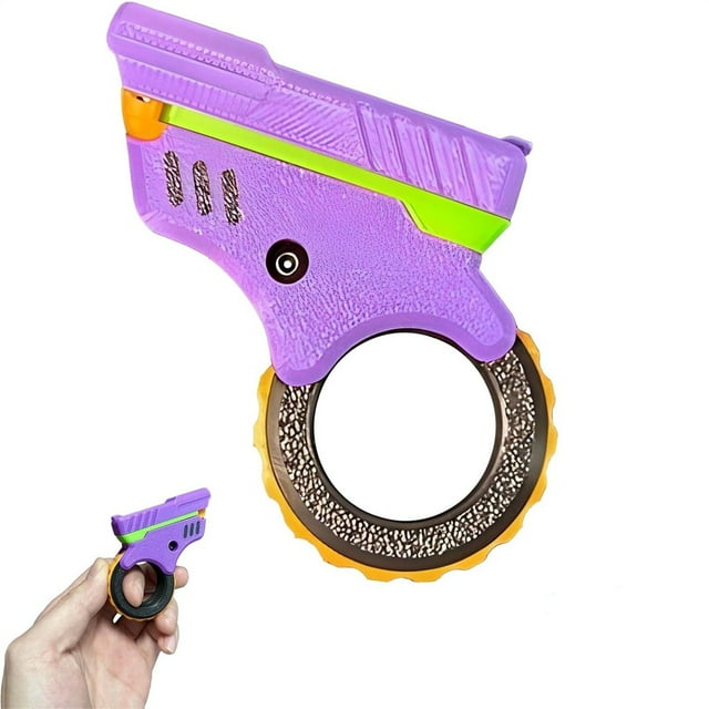 SIfdSeng Mini Toys for Girls Bulk Stress Relax Edc Finger Toy Slider 3D Printed Toy Idea Toys Adult and Kids Rings Small Christmas Toys Bulk Mini Toys for Kids