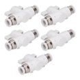thumbnail image 2 of Oubit Pneumatic Valve Fitting,5Pcs Pneumatic Valve Fitting Pneumatic Connector Pneumatic Control Valve Connector Top-Notch Performance, 2 of 9