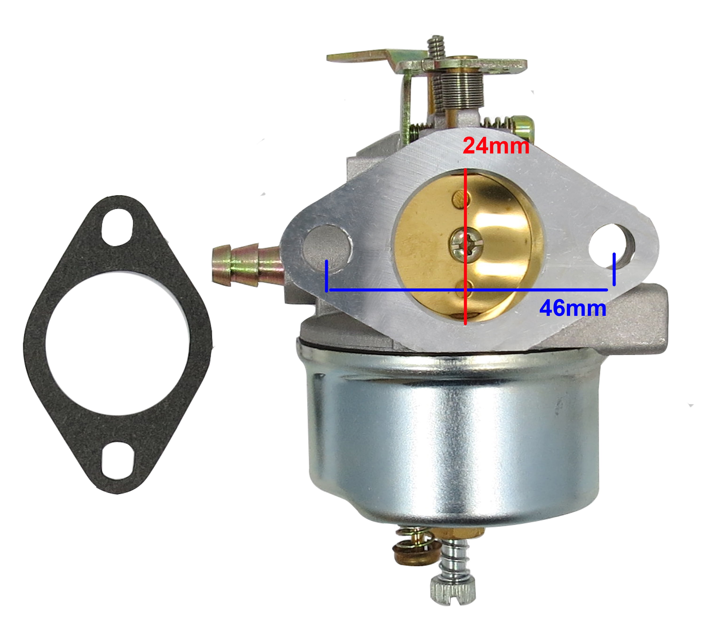 Adjustable Carburetor for Tecumseh 8HP 9HP 10HP Snowblower 640349 640052 640054