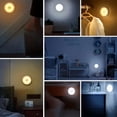 thumbnail image 5 of Motion Activated Night Light with Magnetic Base, Adhesive Auto On/Off LED Closet Light, Flame Retardant Stair Light for Hallway, Cabinet, Bedroom, Kitchen Safety Lighting. (White), 5 of 8