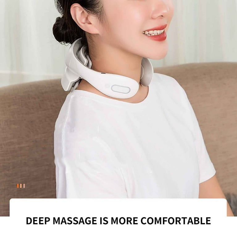 intelligent Neck Massager, Pulse Heating Physical Therapy Equipment,  Heating Neck Care Equipment, Is The Best Gift for Family And Friends 