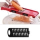 thumbnail image 3 of Bewildely Juego de rebanadoras de mandolina multifuncional, herramienta de cocina Manual, rallador, cuchillas intercambiables convenientes Cocina y Comedor Bewildely HA014578-00, 3 of 6