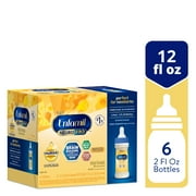 (2 pack) Enfamil NeuroPro Ready to Feed Baby Formula, Brain Building Duo DHA & MFGM, 2 fl oz, 6 Count