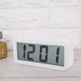 thumbnail image 1 of VIFERR Réveil Exquis Numérique Électronique LCD Musique Table Réveil Pendu Horloge (Blanc), 1 of 7