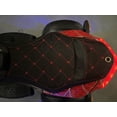 thumbnail image 5 of HNH 12V Spider Ride On Motorcycle, Kids Motorcycle for 3-6 Year old, With PU Seat, Training Wheels/Manual Throttle/Lighting Wheels/Wireless,Red, 5 of 9