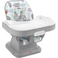 thumbnail image 1 of Fisher-Price SpaceSaver Simple Clean High Chair – Pebble Stream, 1 of 9