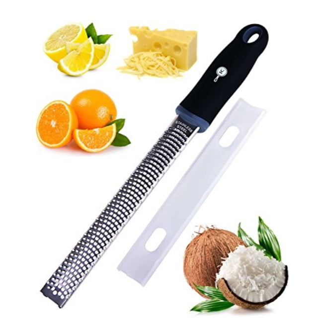 Stainless Steel with Handle Lemon Zester Tool Food Grater for Kitchen