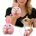 thumbnail image 2 of Pet Toys 2026 Upgrade Interactive Squeaky Talking Moving Washable Cartoon Pig for Puppies Entertainment and Training, 2 of 8