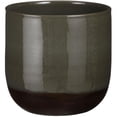 thumbnail image 1 of 9.8" Nora Pot Ceramic Planter - Glazed Green-Terracotta, 1 of 1
