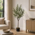 thumbnail image 1 of Blackbox Árbol de Olivo Artificial Pequeño 120 CM Premium con Aceitunas Decorativas, Tronco de Apariencia Natural, Decoración para Sala, Oficina y Hogar, 1 of 6