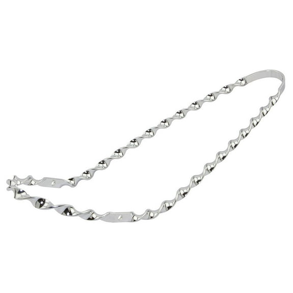 Alta Lowrider Steel Bicycle Chrome Twisted Banana Seat/Saddle Trim