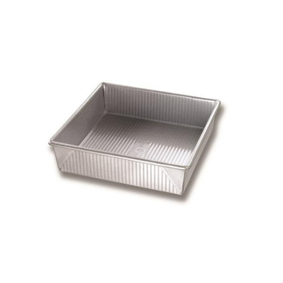 9 x 9 in. Nonstick Surface Steel Square Cake Pan 12 Cups - pack of 6