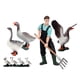 thumbnail image 2 of Juguete de Figuras de Animales de Simulación con Trabajador Sunnimix Figura de acción de granjero juguete, 2 of 6