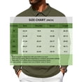 thumbnail image 3 of IAJDKMEK Men's Long Sleeve Henley T-Shirts - Ribbed Knit Lapel Button Down Pullover Tee for Men with Stretch and Button Placket Daily Wear,Black 3XL, 3 of 5