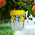thumbnail image 2 of Wasp Trap Outdoor Hanging Solar Powered Wasp Trap Waterproof Outdoor Hanging Trap Non- Bee Hornet Traps Outdoor A, 2 of 6
