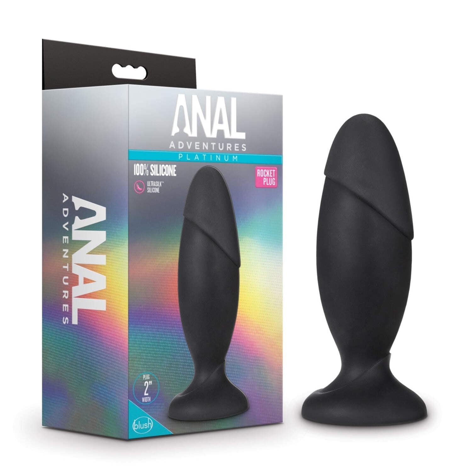 Premium Silicone Weighted Anal Plug - Large - Walmart.com