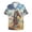 Colorful Horse, variant on Funny Horse Racing Hawaiian Shirt Casual Men Short Sleeve Soft Size 7XL Mens Vacation Shirts Comfortable Breathe A Great Gift for Dad,Friens，or Sons