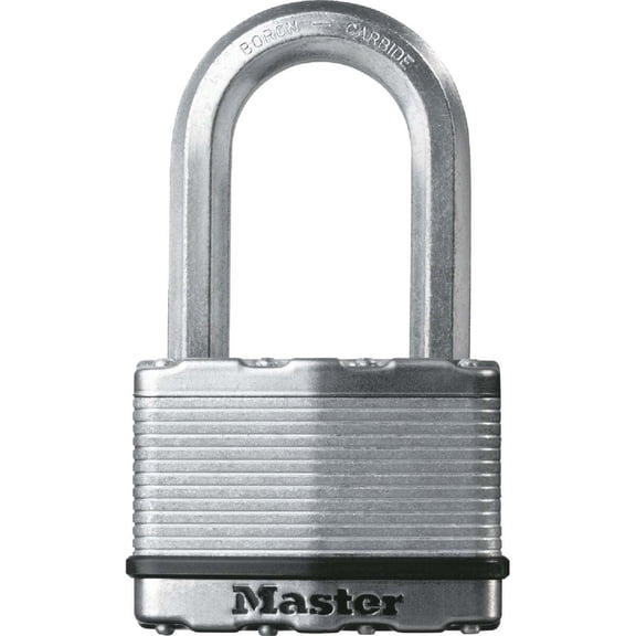 Master Lock Magnum Padlock M15XKADLH - Laminated Steel, Keyed Alike - 2.5 In. Shackle