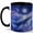 Black, variant on Moon Whale Ocean 11oz Ceramic Mug, Starry Sea Coffee Cup