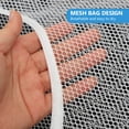 thumbnail image 5 of FENGGUIQU 2Pcs Laundry Wash Bag White Polyester Load-bearing Capacity Household Users, 5 of 8
