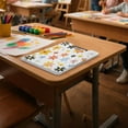 thumbnail image 6 of FORMRS A4 Clipboard Folder with Pen Holder Horizontal Foldable School Office Binder, Colorful Retro Floral, 6 of 9