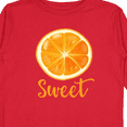 thumbnail image 4 of Inktastic Sweet Orange Boys or Girls Long Sleeve Toddler T-Shirt, 4 of 5