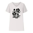 thumbnail image 2 of Zuesphe Summer Tops for Women 2025 Cropped Plus Size Shirts for Women 4X-5X Lace Blouses for Women Dressy Casual Sexy Active Tops for Women Crop, 2 of 5