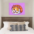 thumbnail image 4 of Kdxio Corgi In Sushi Roll Wall Hanging Tapestries Banner For Bedroom College Dorm Home Living Room Party Decor 29X37 In, 4 of 8