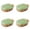 Green, variant on Ice Mold 6 Grid Block Tray with Lid Easy Release Cube Maker Large Square Mould for Durable Freezer Portable Drink Cooling Accessory for Coffee Beverages Kitchen Home Bar 1-4PC