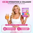 thumbnail image 5 of AirVigor Electrolytes Powder Packets, 10G Collagen Hydration Packets, Sugar Free Daily Electrolyte Hydration Recovery Drink Mix with 5 Vitamins & Glutathione, Joint Skin Muscle Support, Keto, 5 of 9