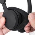 thumbnail image 3 of 3 Pairs Foam Ear Pads Cushion Compatible with Microsoft Modern USB-A Wireless Headset,Modern USB-C Wired Headset,65mm 2.56",Premium 4-5mm Thickness High-Density Foam Headphone Earpads, 3 of 9