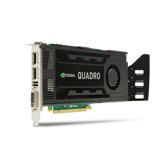 Nvidia Quadro K4000 3GB GDDR5 PCIe 2.0 x16 Dual DisplayPort DVI-I Graphics Card HP 700104-001