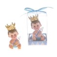 thumbnail image 1 of Recuerdos para bebé Lunaura, set de 12, biberones azules con corona, 1 of 1