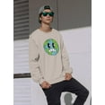 thumbnail image 2 of Worried World Toon Style Sweatshirt Men -Image by Shutterstock, Male Large, 2 of 4